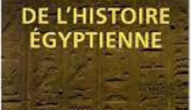 Lecture de l'histoire égyptienne