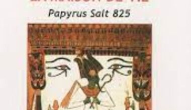 Le rituel de la maison de vie: Papyrus Salt 825