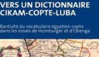 VERS UN DICTIONNAIRE CIKAM-COPTE-LUBA