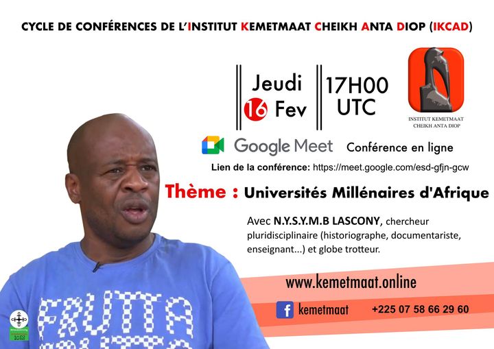 Thème : UNIVERSITÉS MILLÉNAIRES D’AFRIQUE